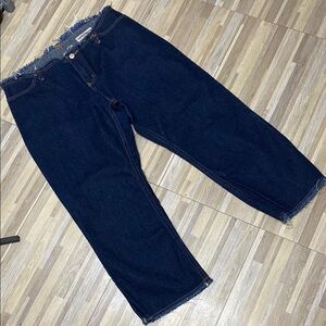 LONDONJEAN high waisted denim capris size women’s 14